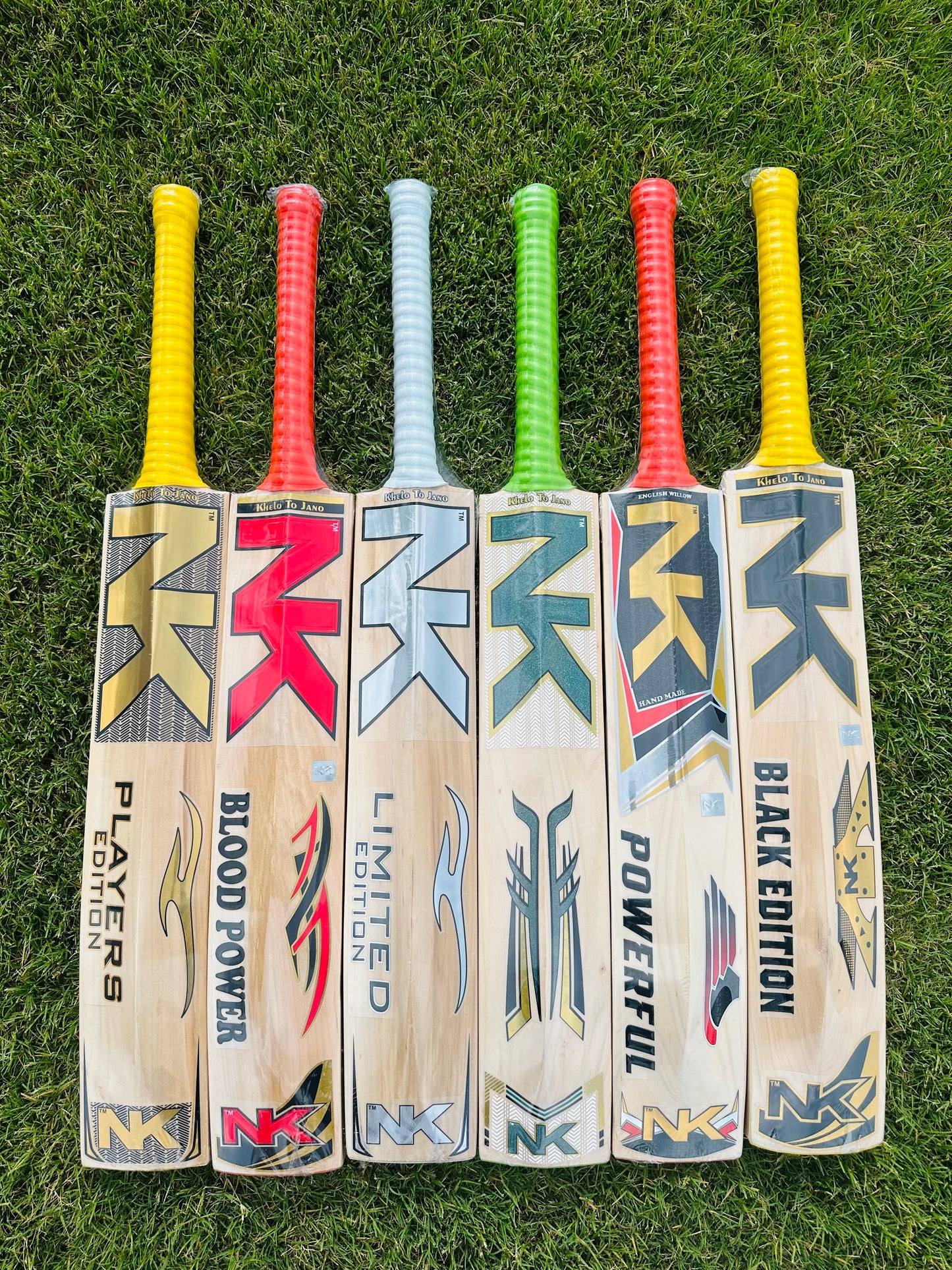 NK Grade 1 Hard Tennis/ Taped-ball Cricket Bat